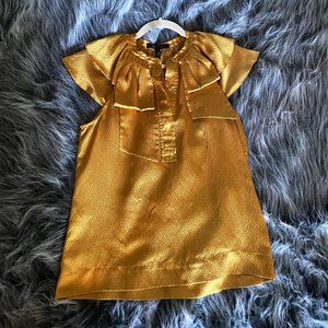 BCBG Maxazria - Ruffled Collar Blouse - Medium